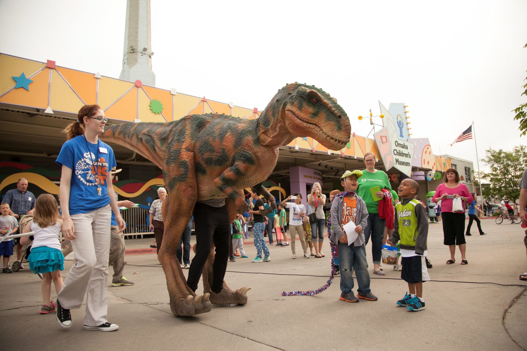 Hang out with some dinosaurs